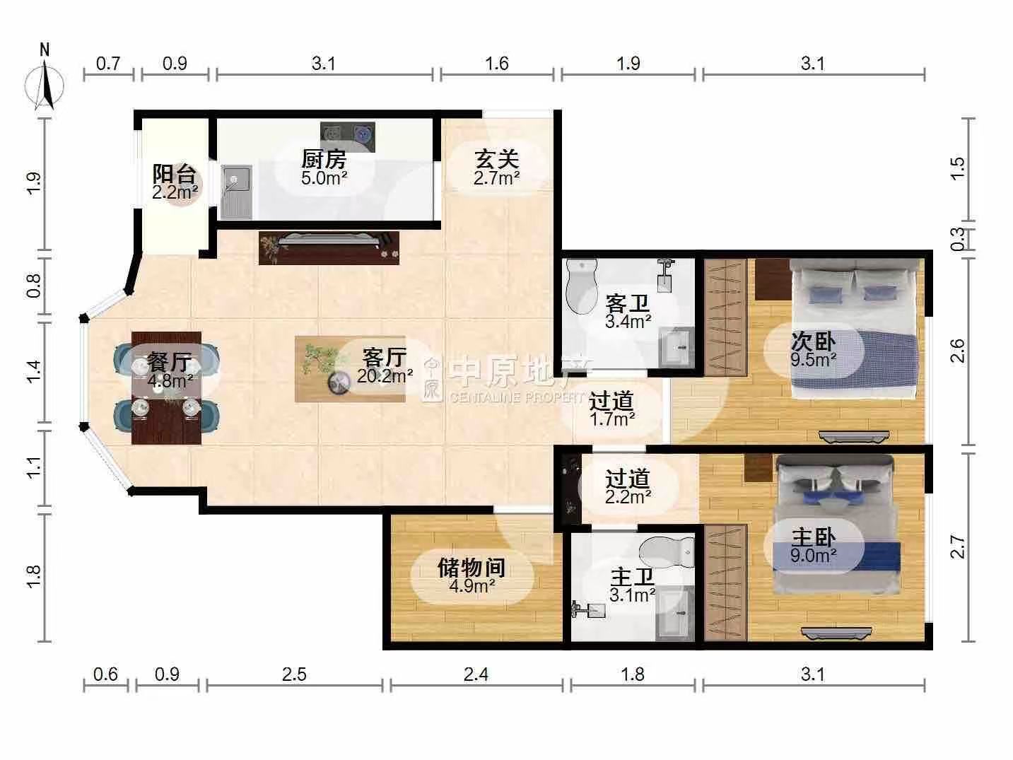 上海梧桐花园A座二手房房源图片