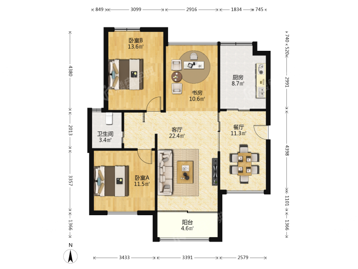 上海保利海上五月花(公寓住宅)二手房房源图片