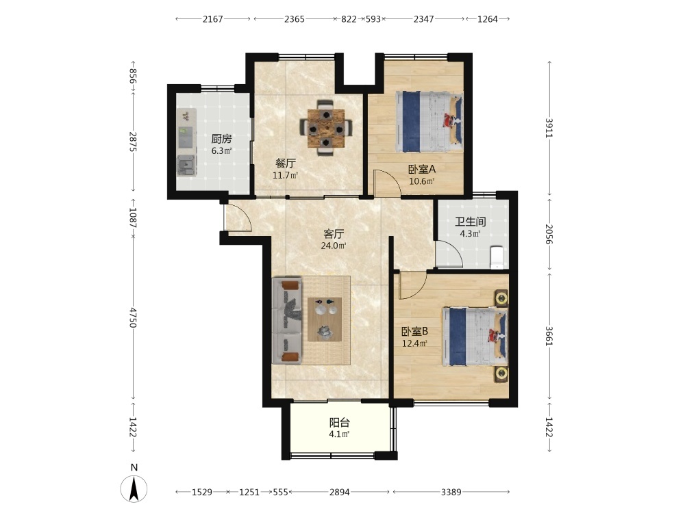 上海保利海上五月花二手房房源图片