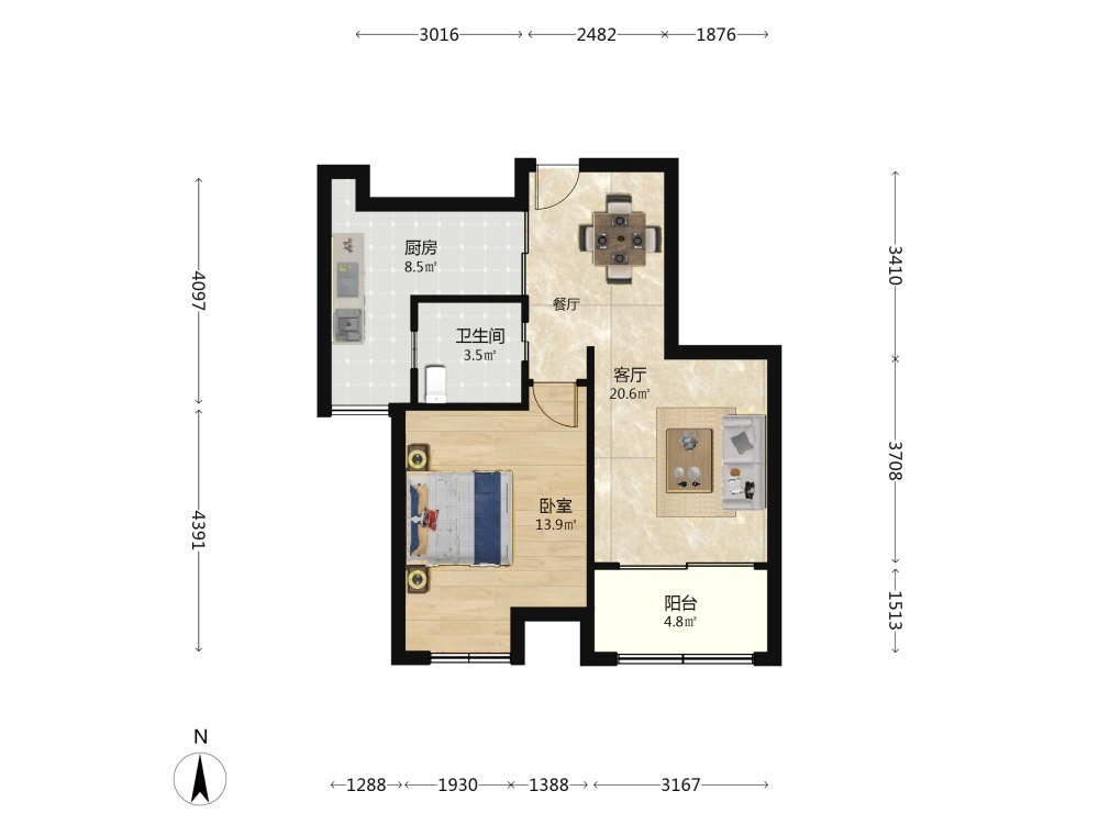 上海柳湖景庭二手房房源图片