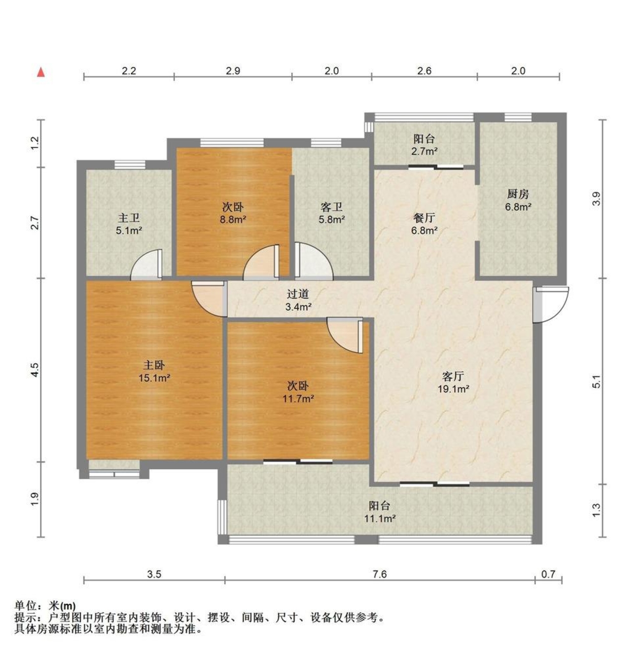 上海金沙湾绿地和苑(一期)二手房房源图片