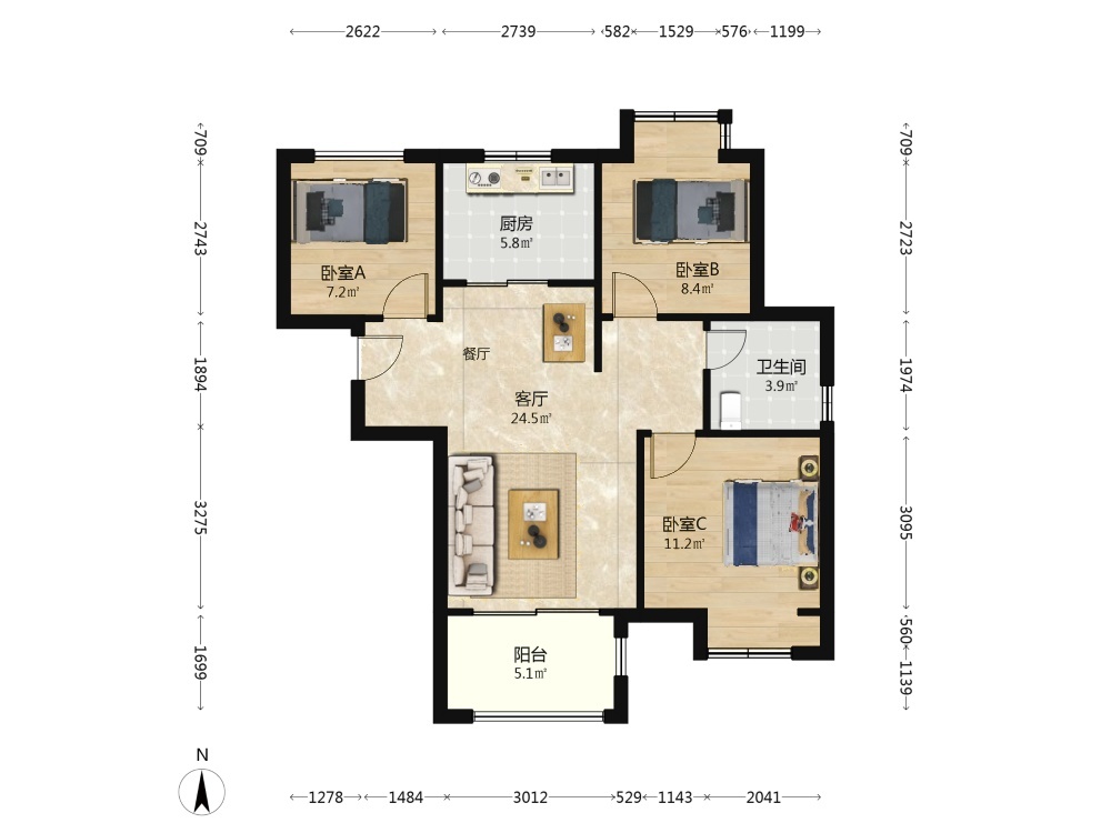 上海佳兆业城市广场二手房房源图片