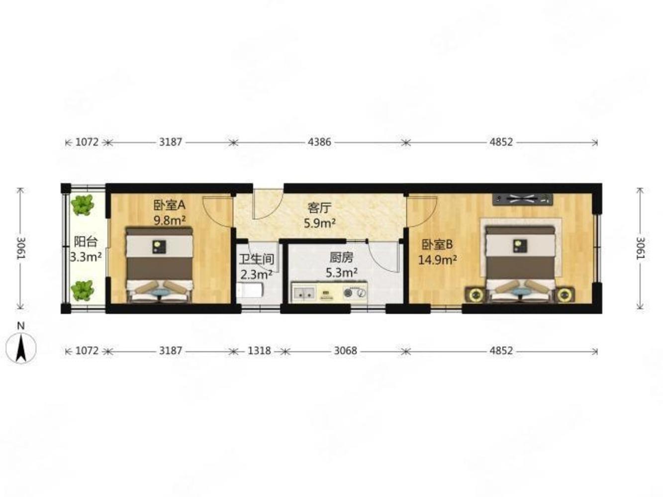 上海南新六村二手房房源图片