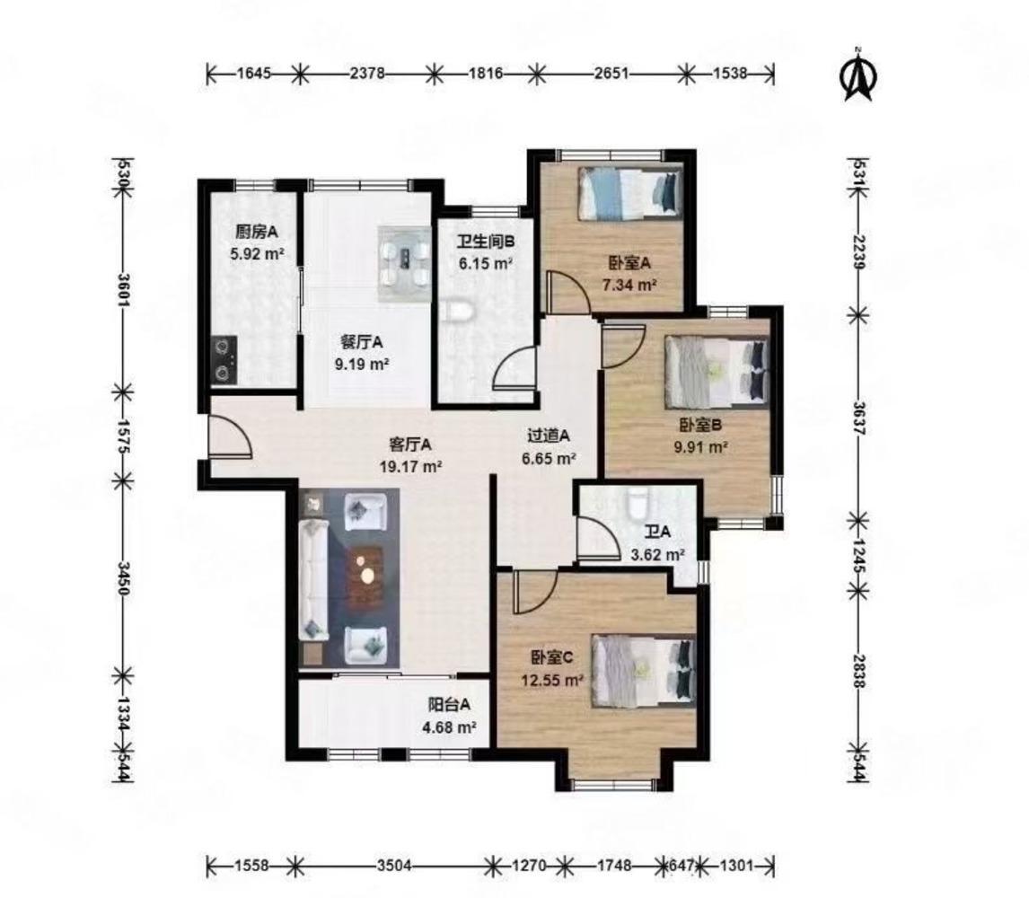 上海金海华城康平佳苑二手房房源图片