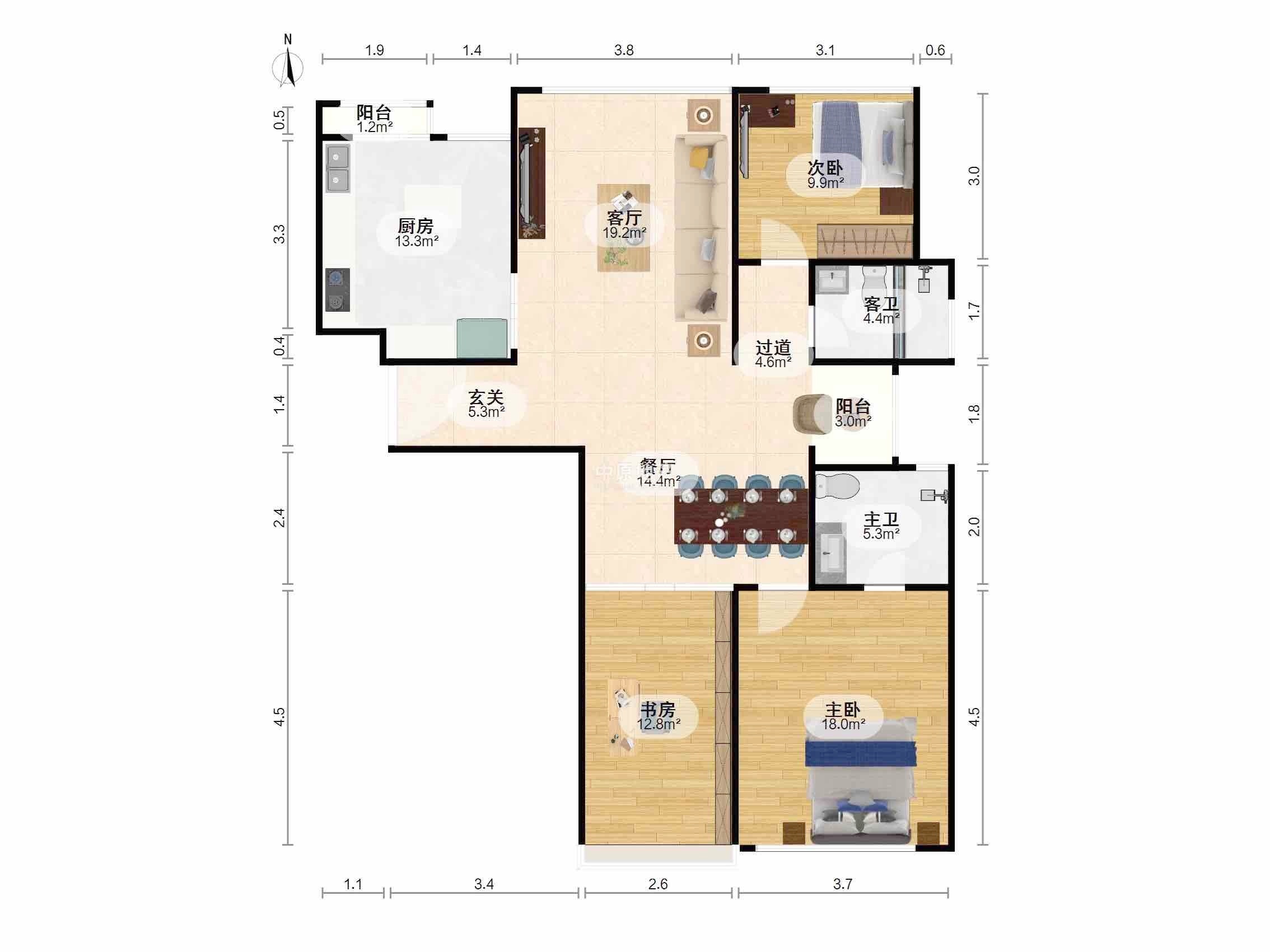 上海静安豪景苑二手房房源图片