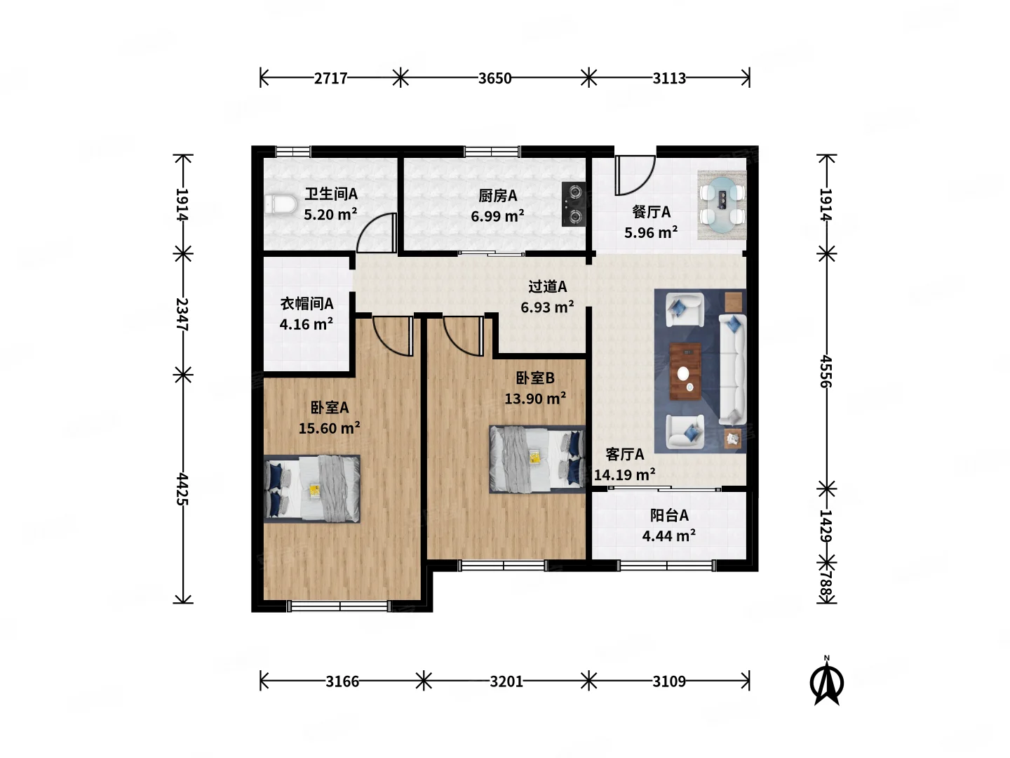 上海金海华城康平佳苑二手房房源图片