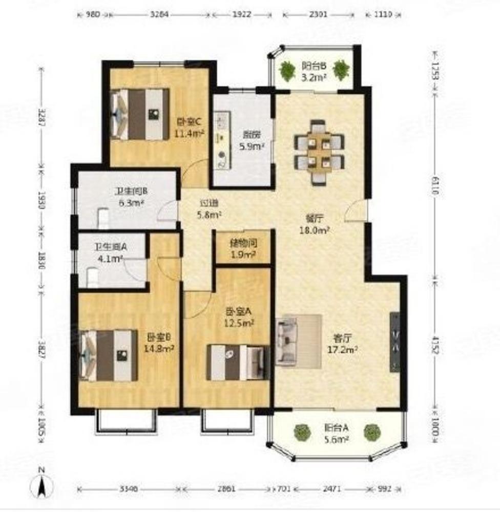 上海齐爱佳苑二手房房源图片