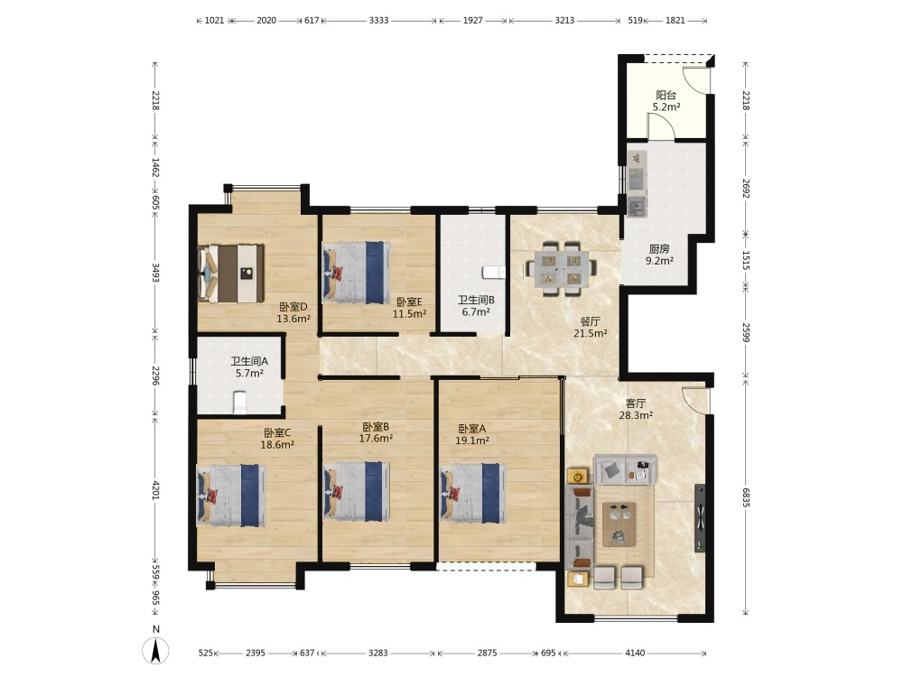 上海上海滩新昌城二手房房源图片