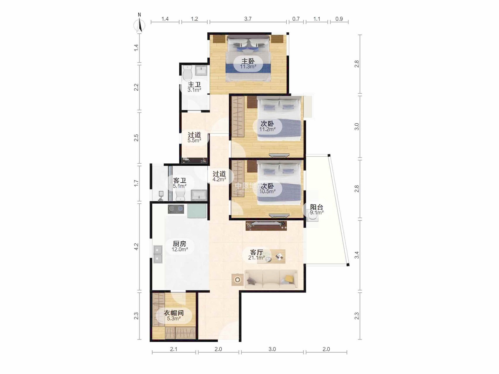 上海鸿艺豪苑二手房房源图片