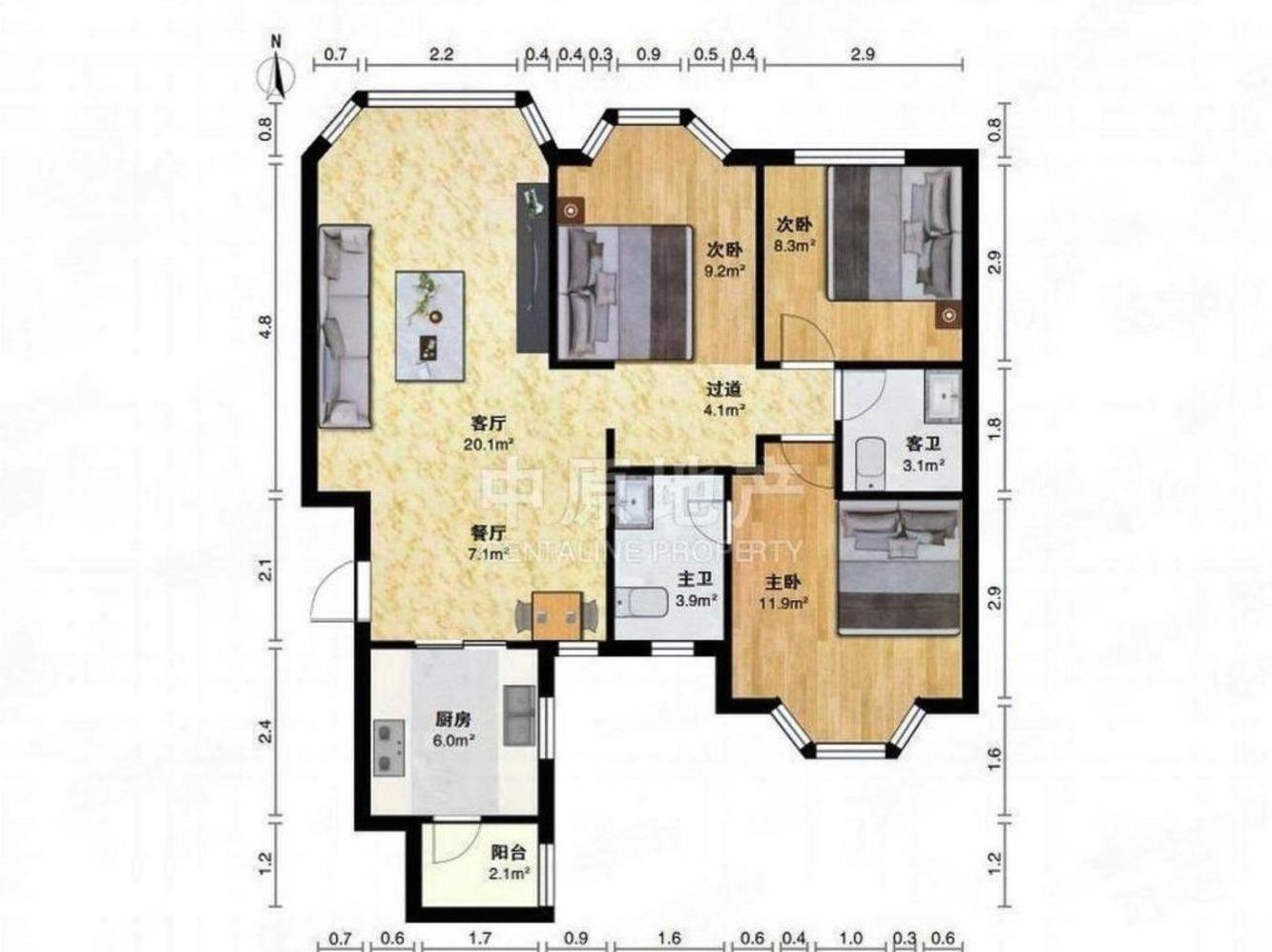 上海东方巴黎霞飞苑二手房房源图片