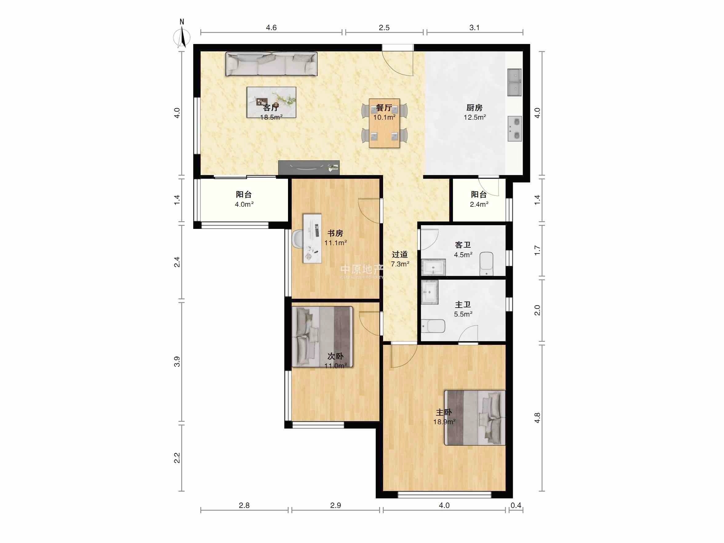 上海东方剑桥御庭苑二手房房源图片