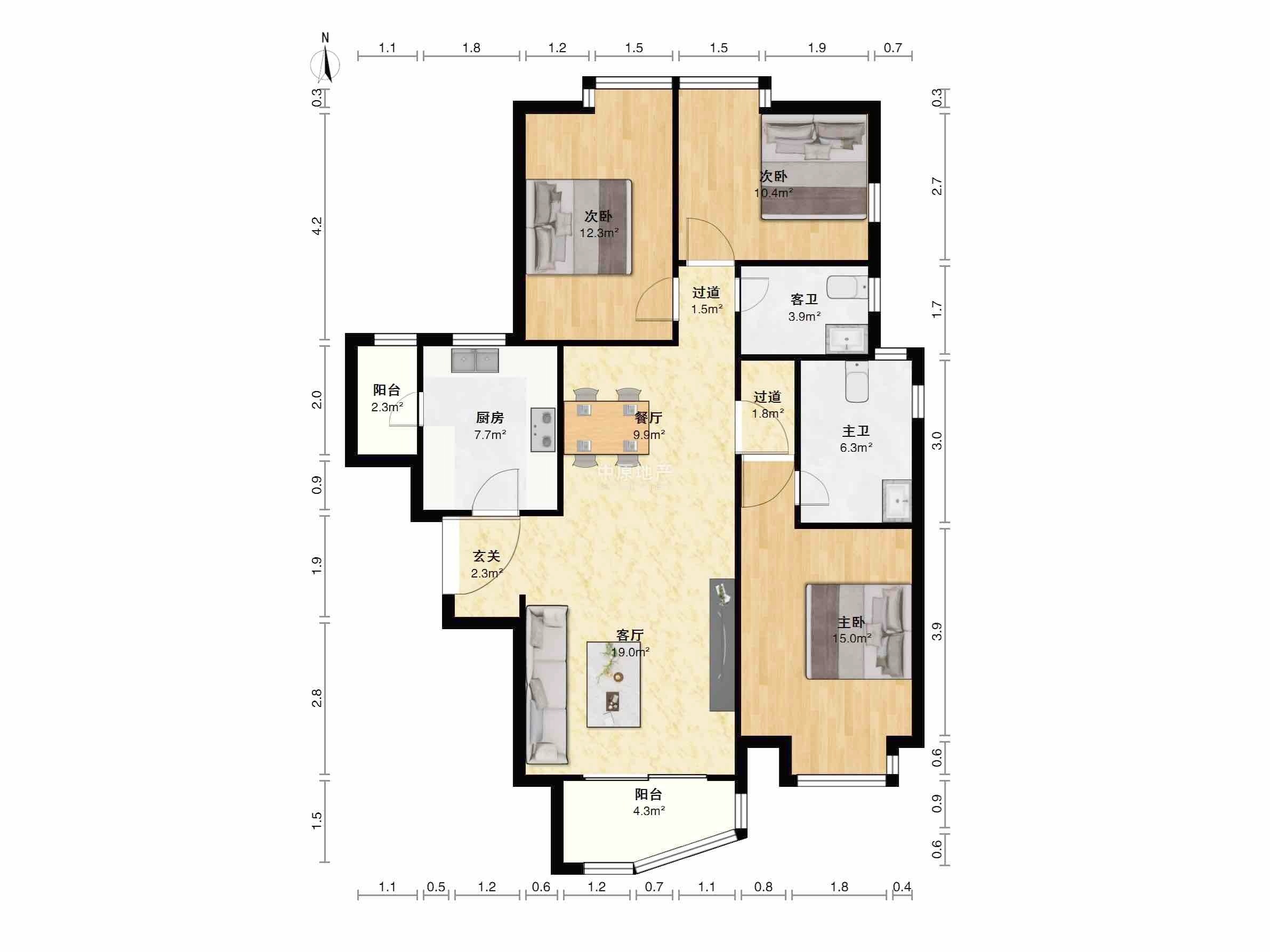 上海静安枫景苑二手房房源图片