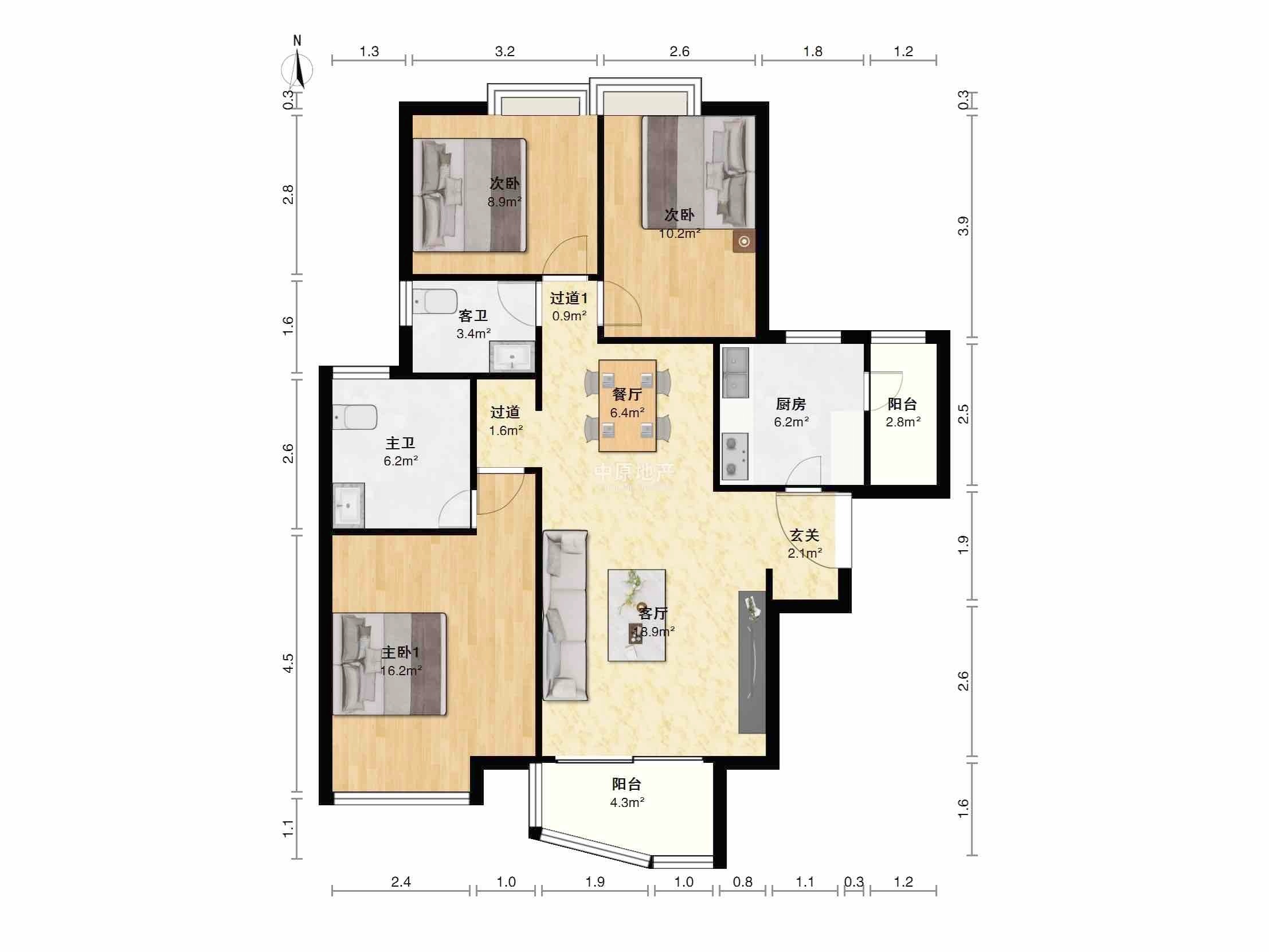 上海静安枫景苑二手房房源图片