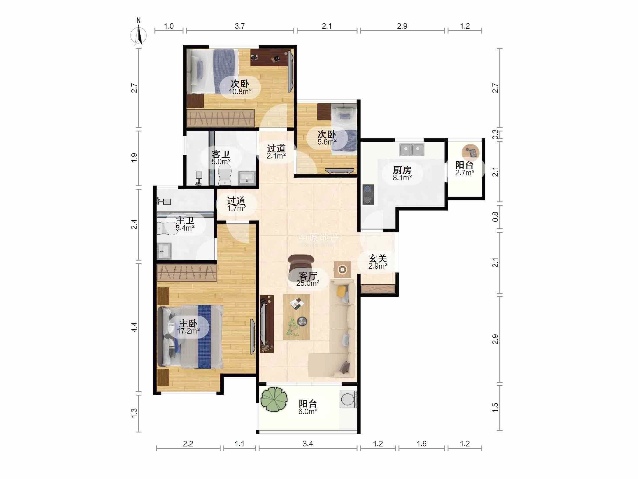 上海静安枫景苑二手房房源图片