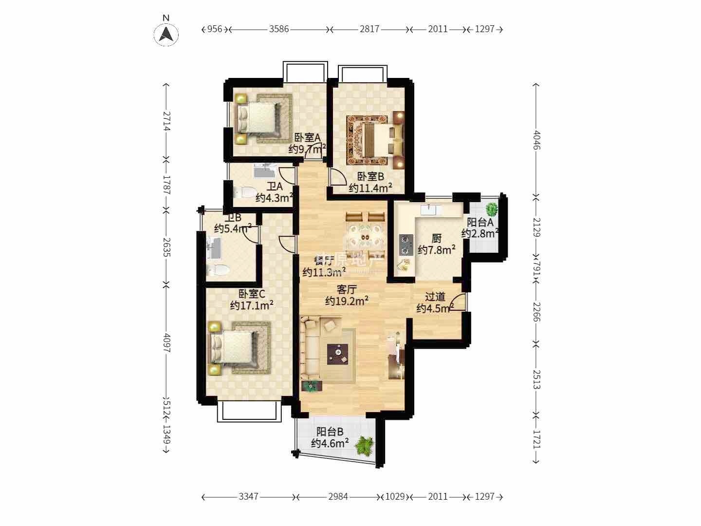 上海静安枫景苑二手房房源图片