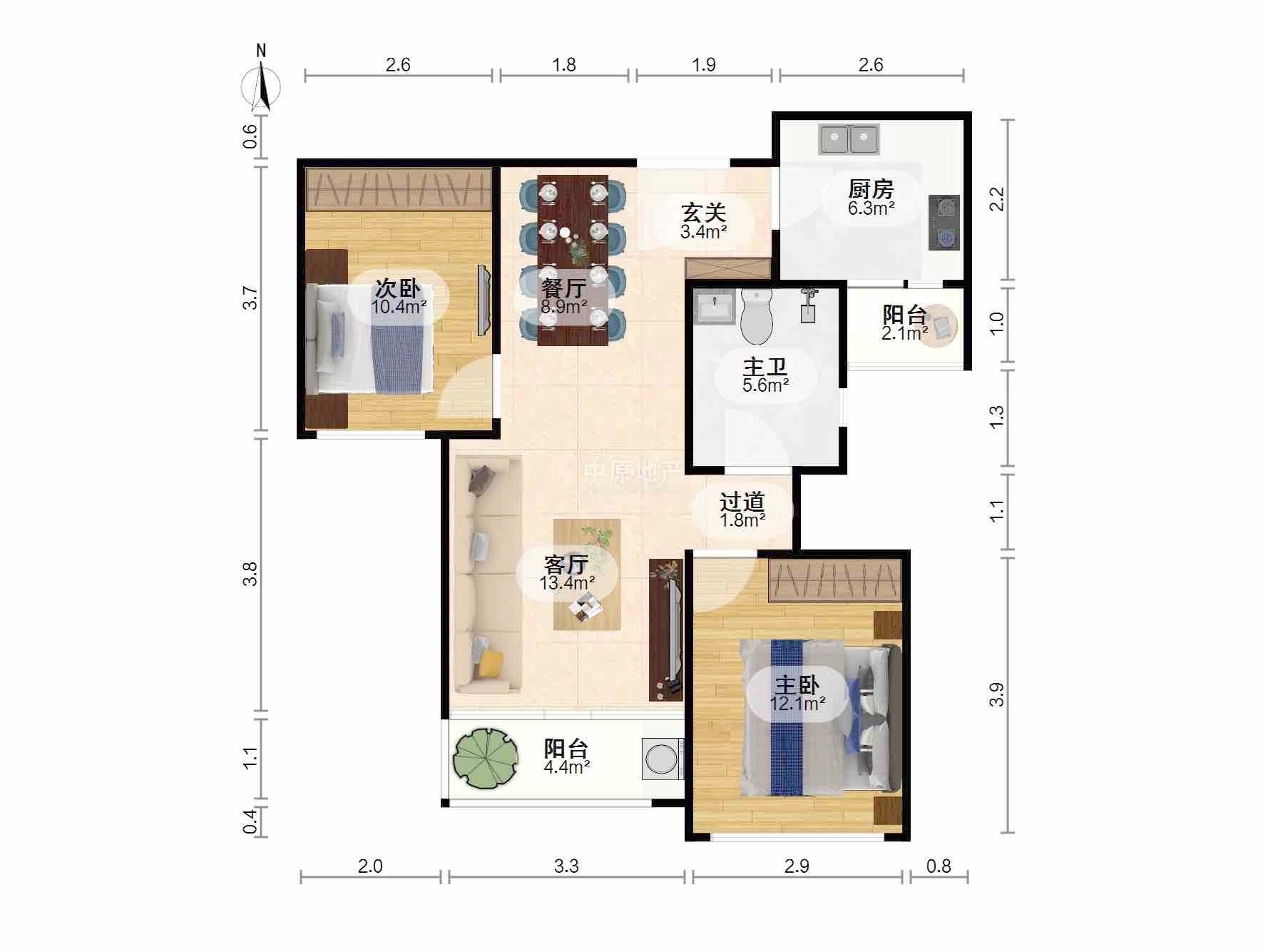 上海静安枫景苑二手房房源图片