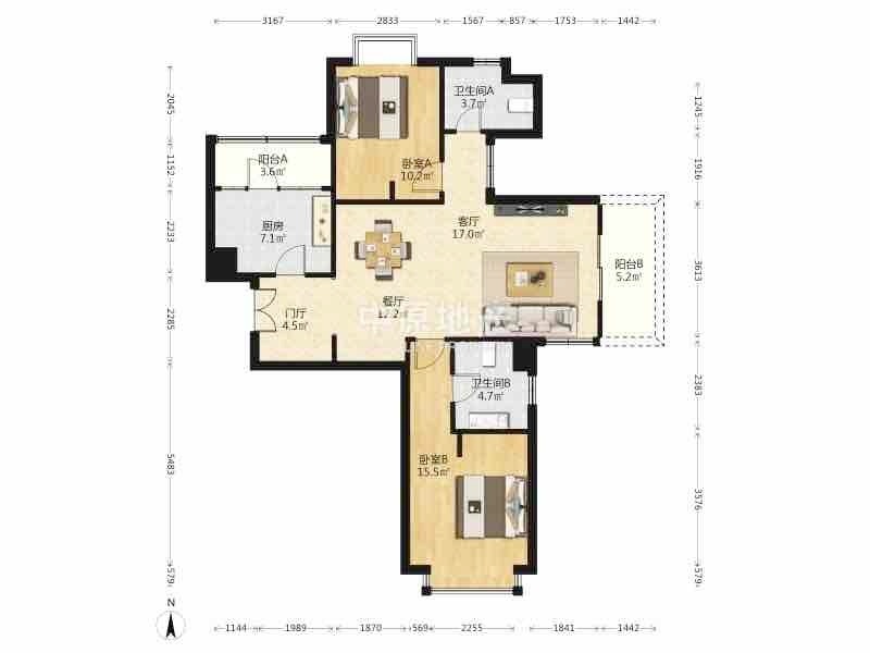 上海静安枫景苑二手房房源图片