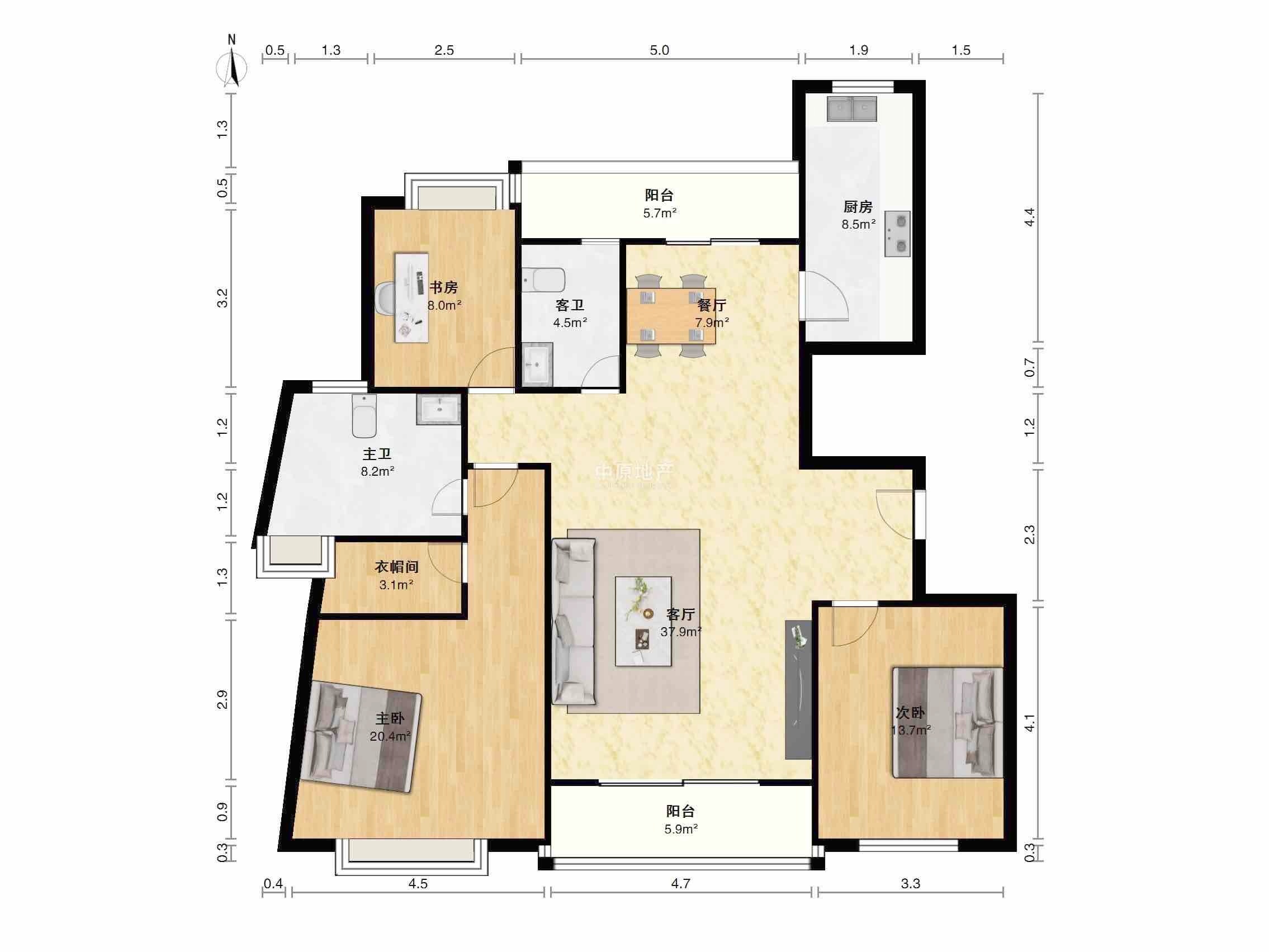 上海古北瑞仕花园二手房房源图片