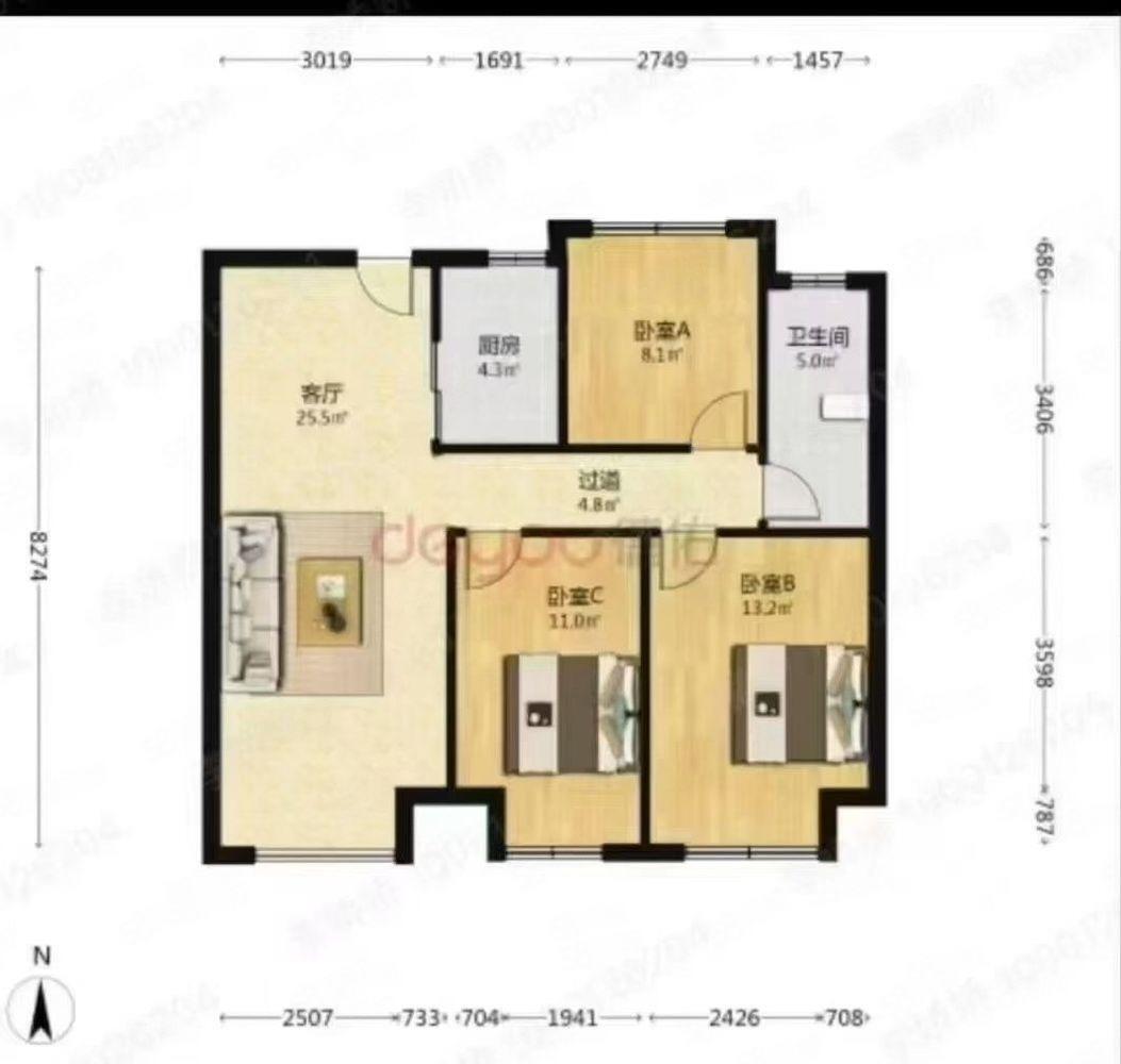 上海仓新小区(南区)二手房房源图片