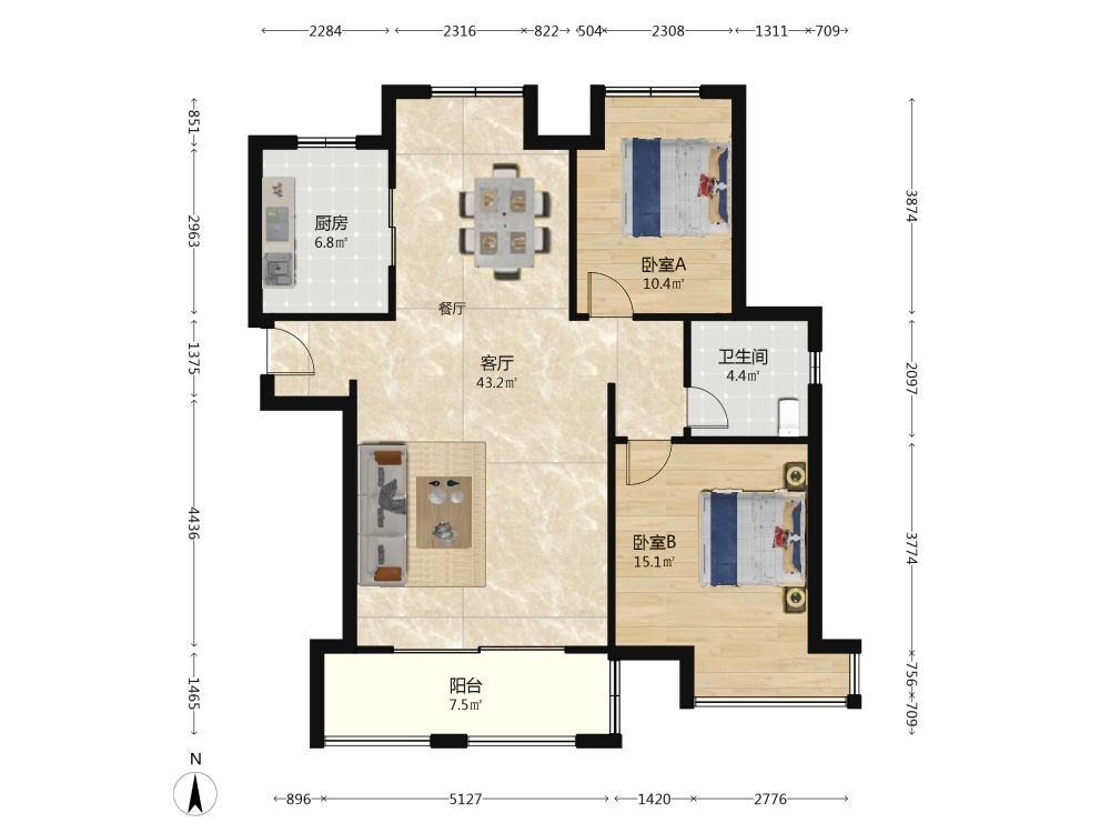 上海保利海上五月花二手房房源图片