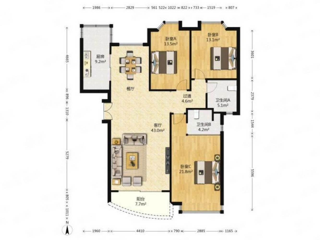 上海公安住宅小区二手房房源图片