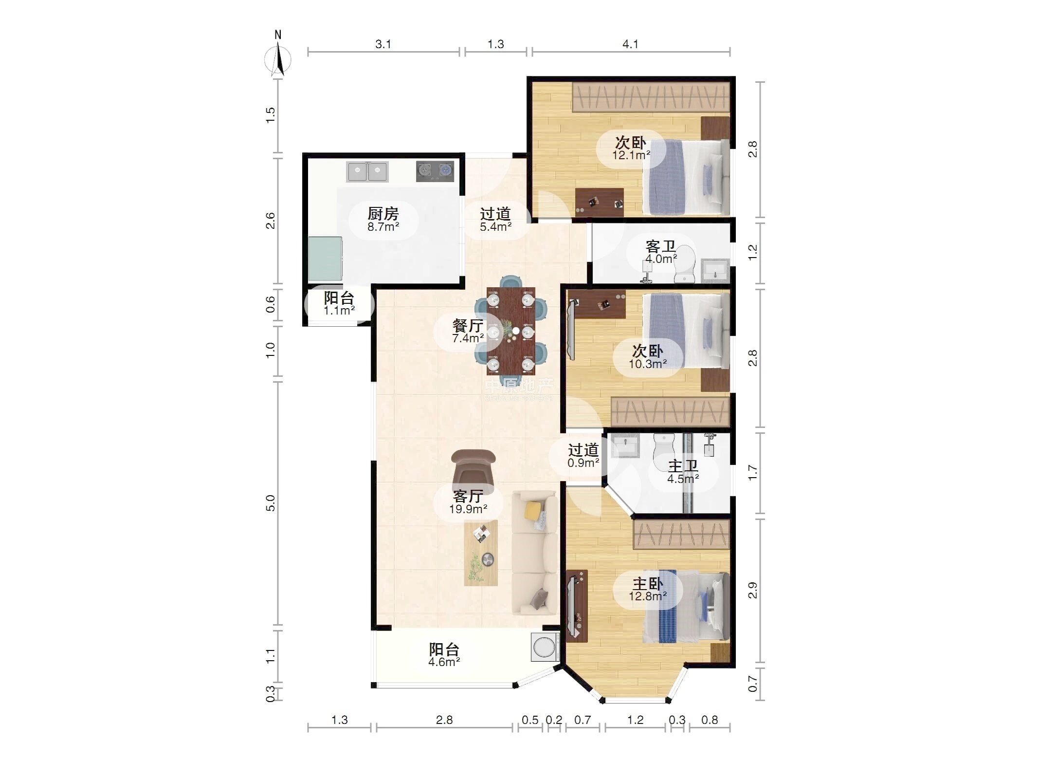上海东方巴黎霞飞苑二手房房源图片
