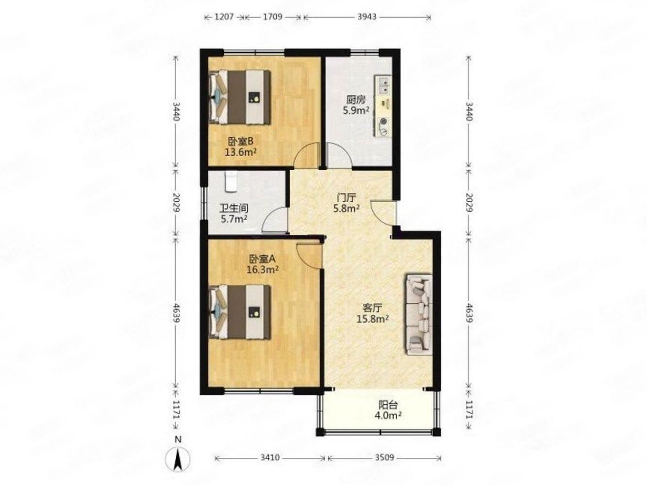 上海长春新苑二手房房源图片