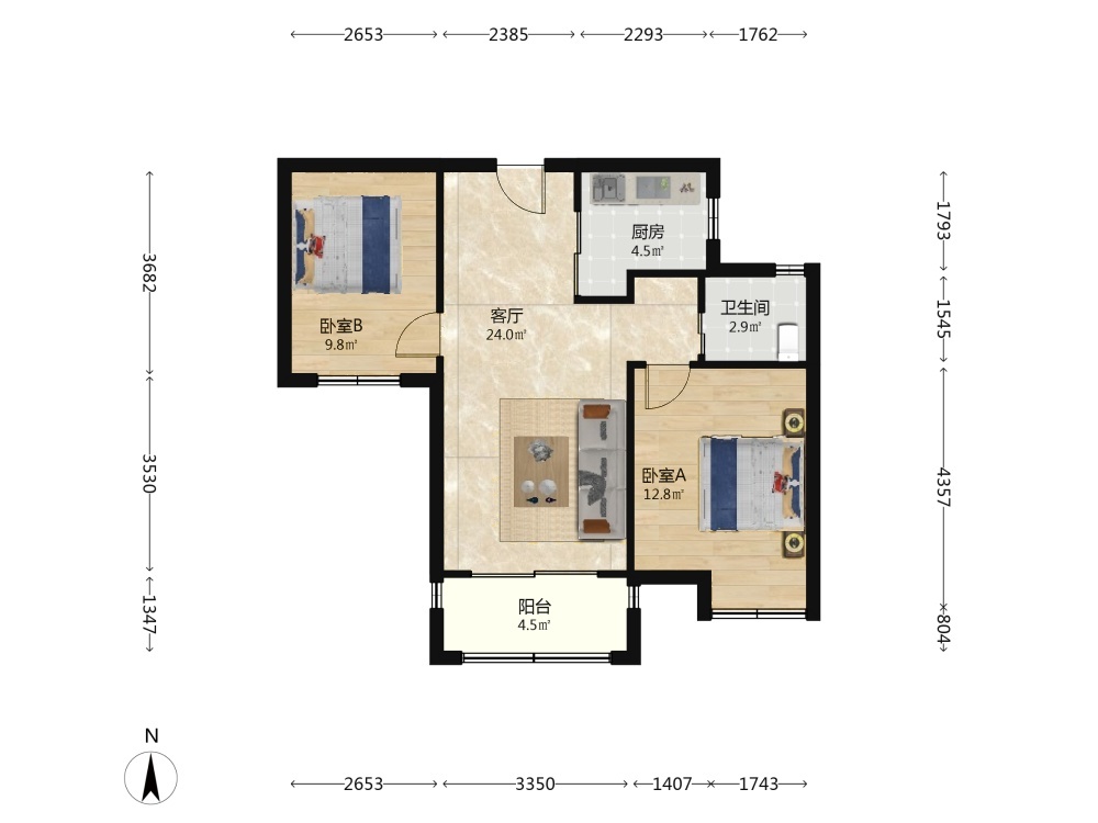 上海旭辉锦庭二手房房源图片