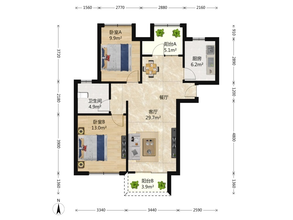 上海保利海上五月花二手房房源图片