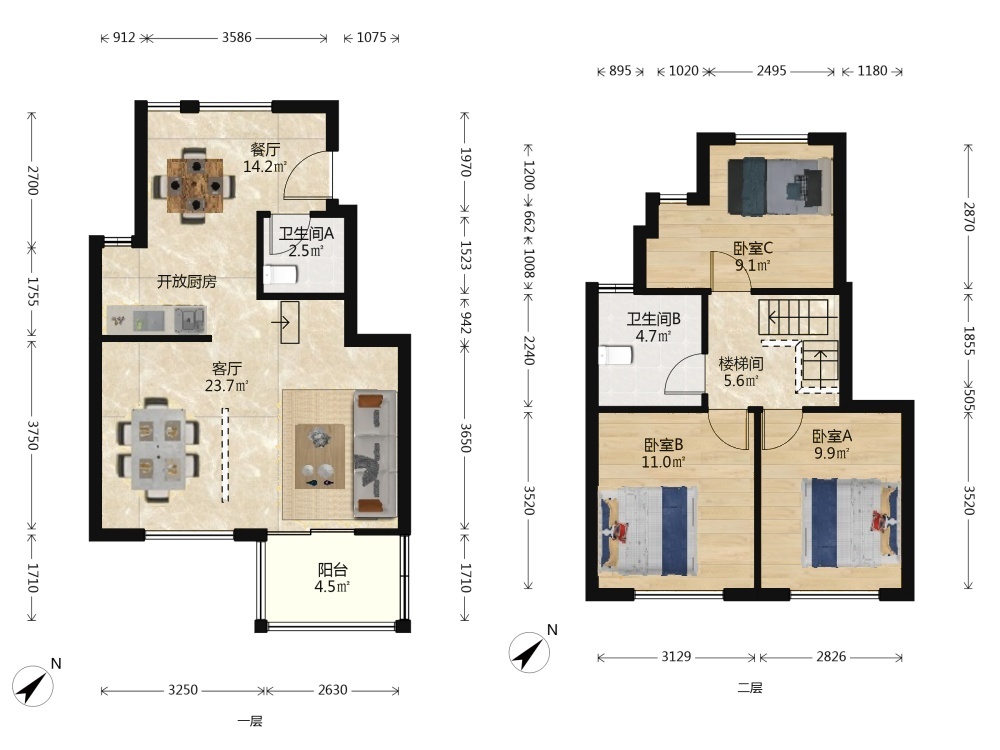 上海万科悦城二手房房源图片
