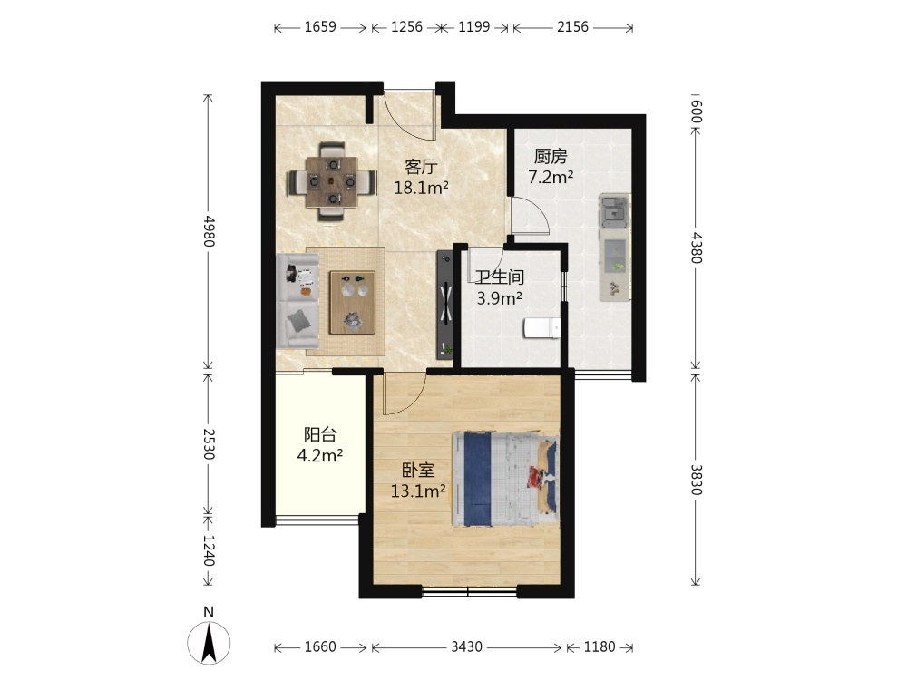 上海新城悠活城二手房房源图片