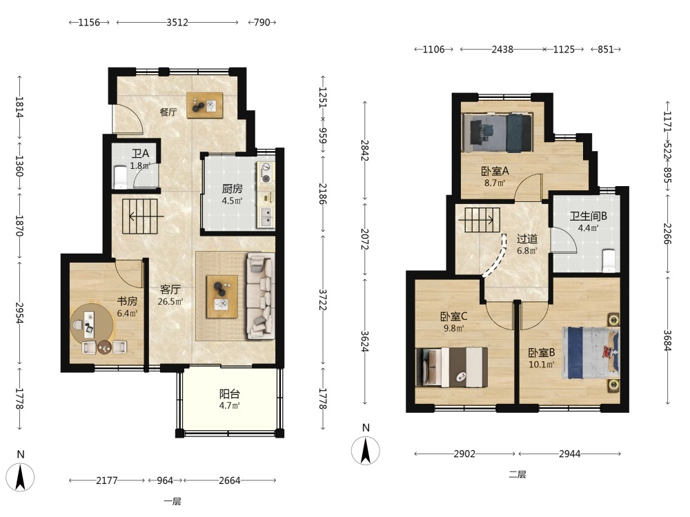 上海万科悦城二手房房源图片