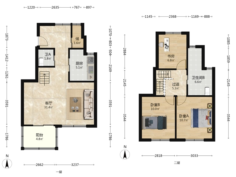 上海万科悦城二手房房源图片