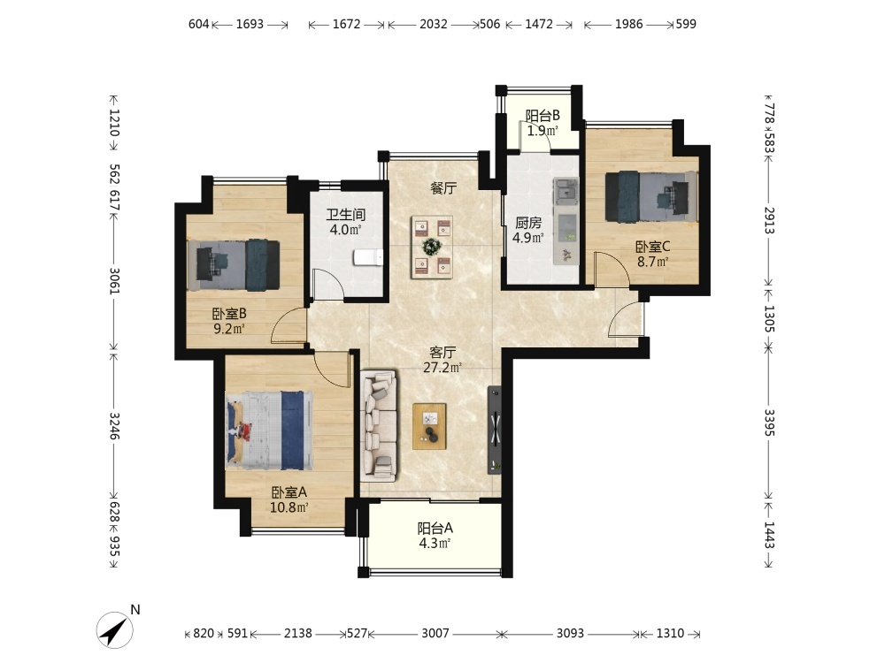 上海合景叠翠峰二期二手房房源图片