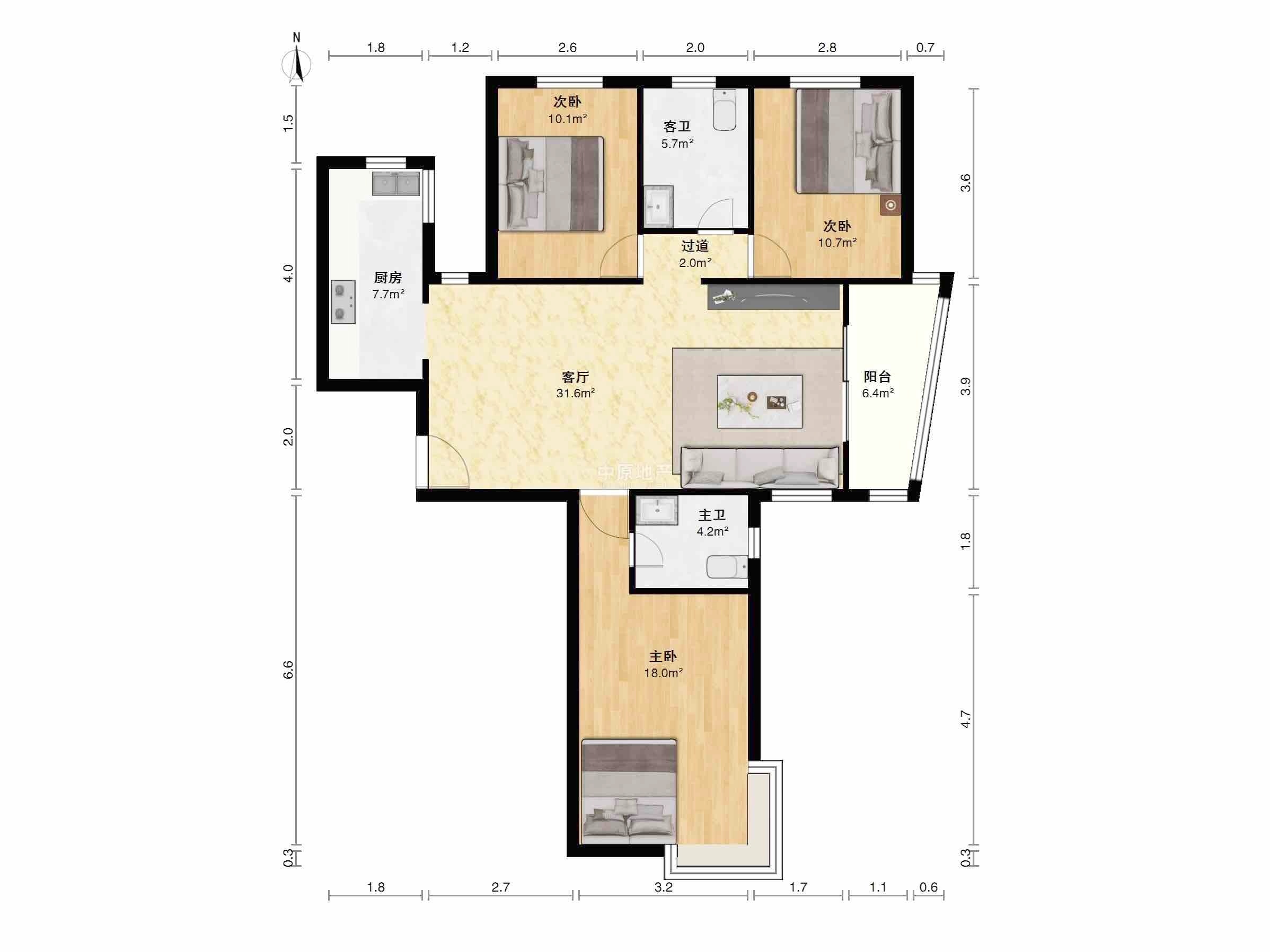 上海国际丽都城二手房房源图片