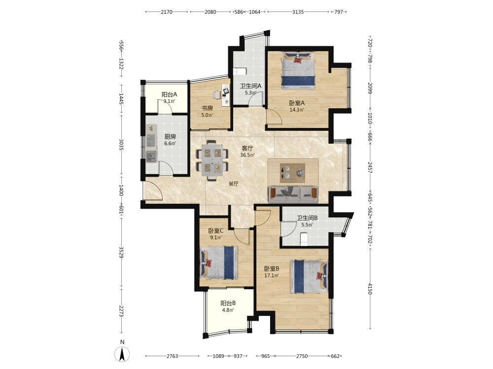 上海慧芝湖花园(一二期)二手房房源图片