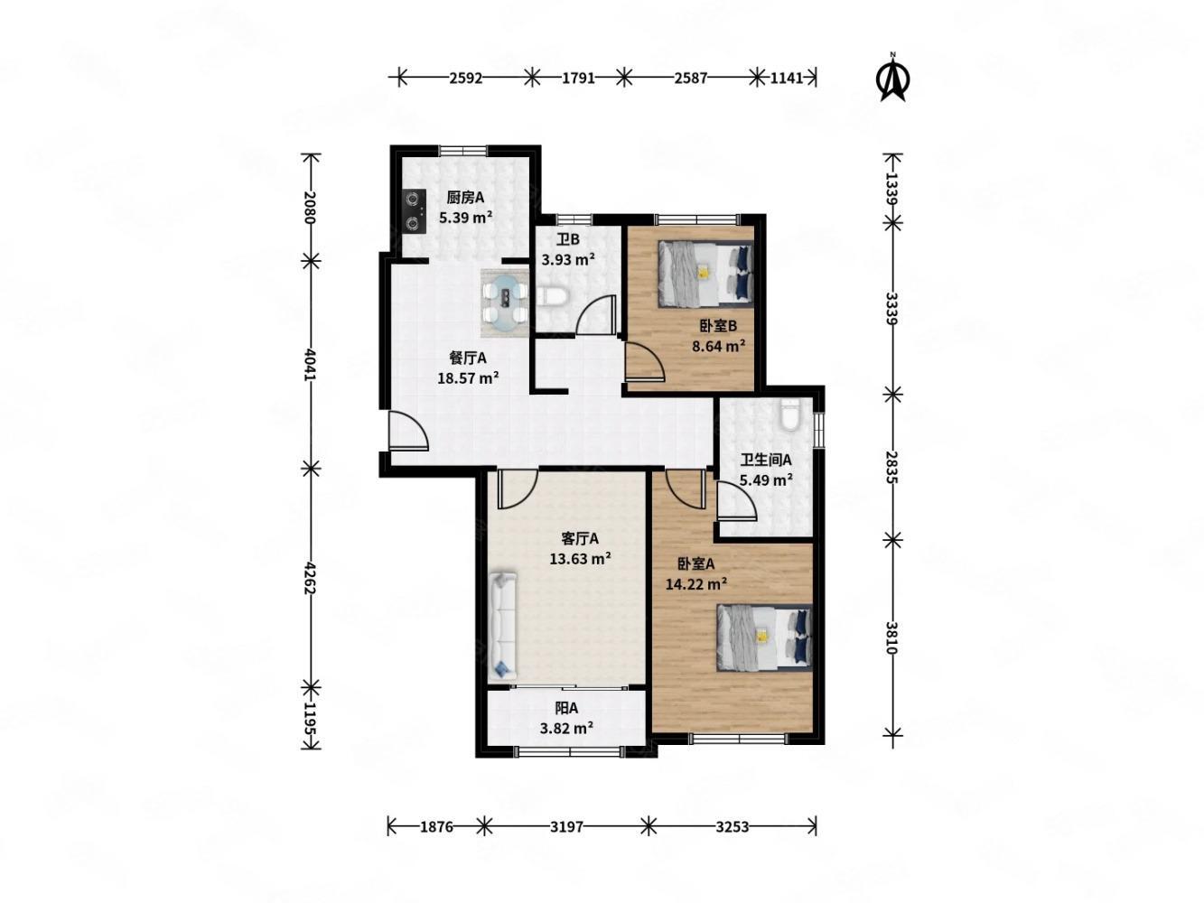 上海金海华城福民佳苑二手房房源图片