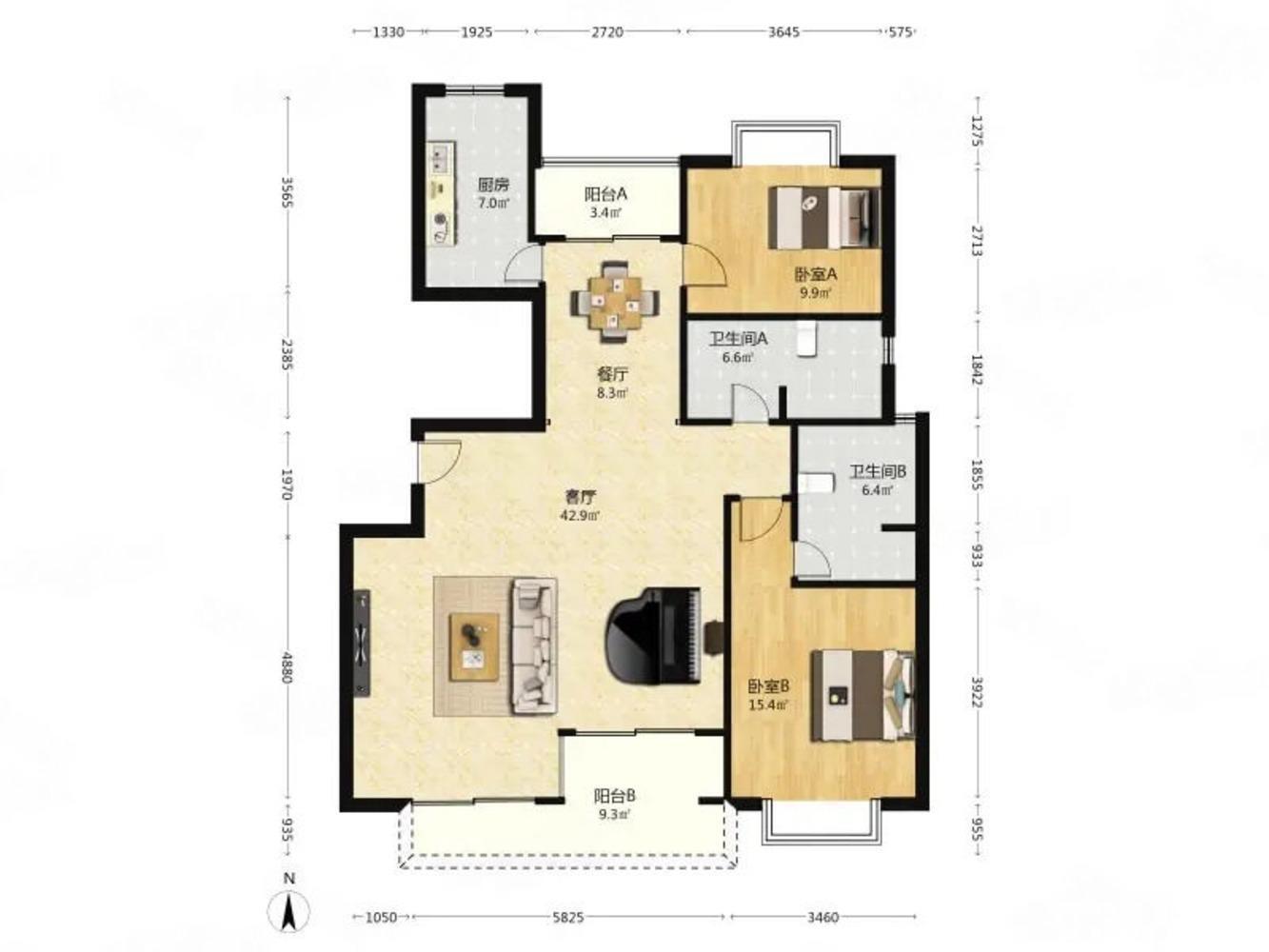 上海田林花苑二手房房源图片