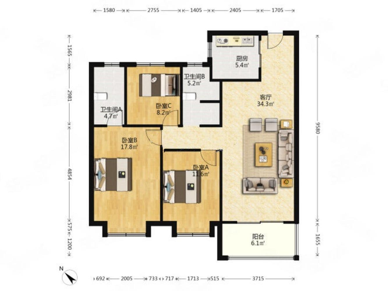 上海春港丽园二手房房源图片