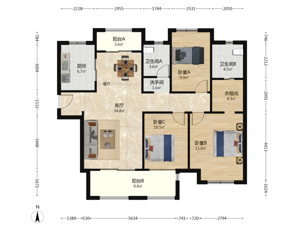 上海新城悠活城二手房房源图片