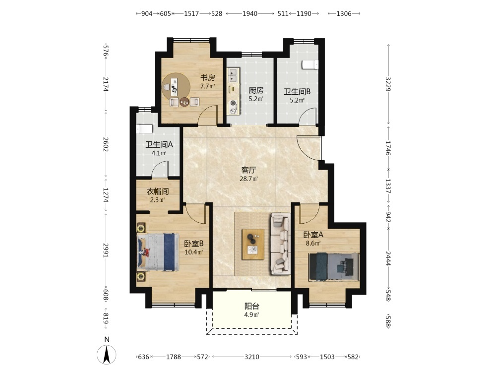 上海路劲悦茂府二手房房源图片