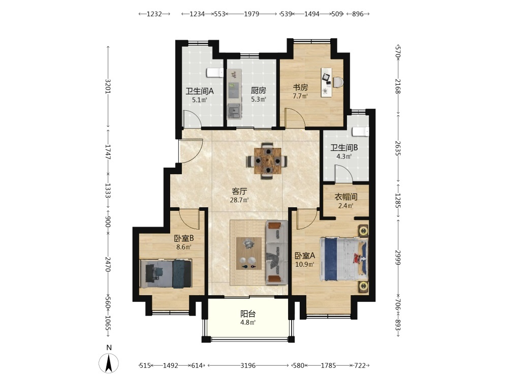 上海路劲悦茂府二手房房源图片