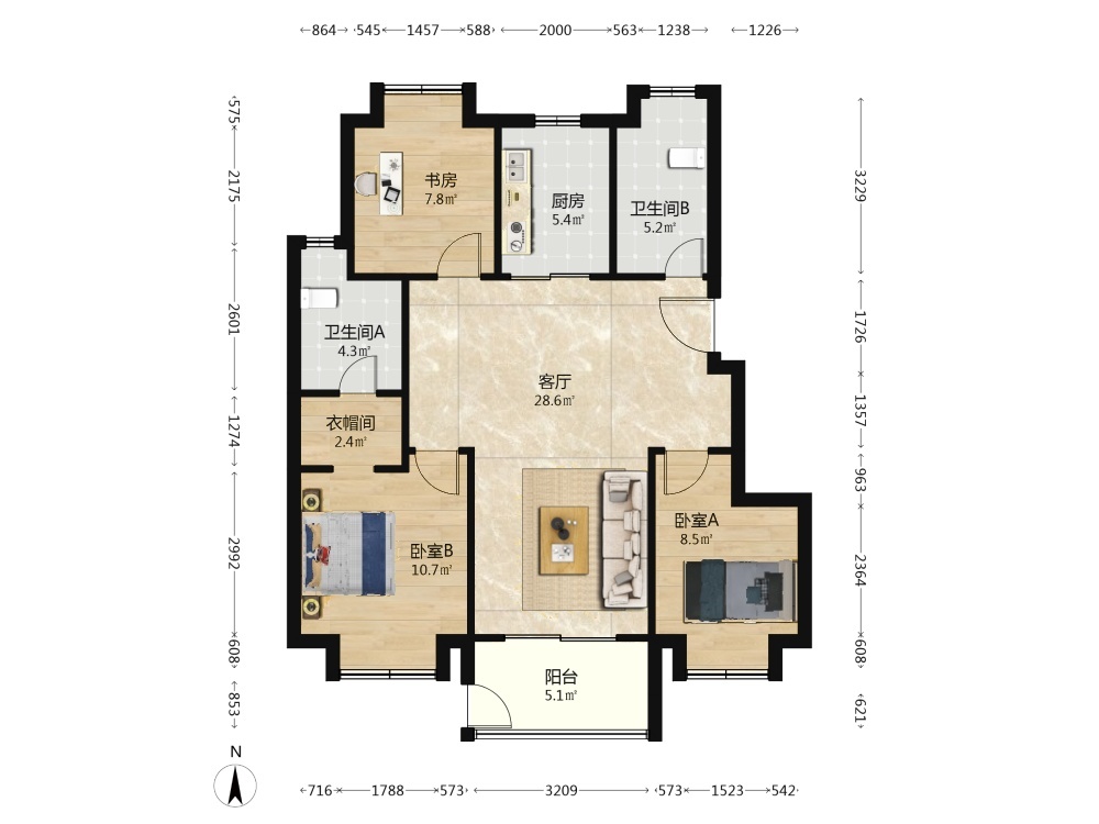 上海路劲悦茂府二手房房源图片