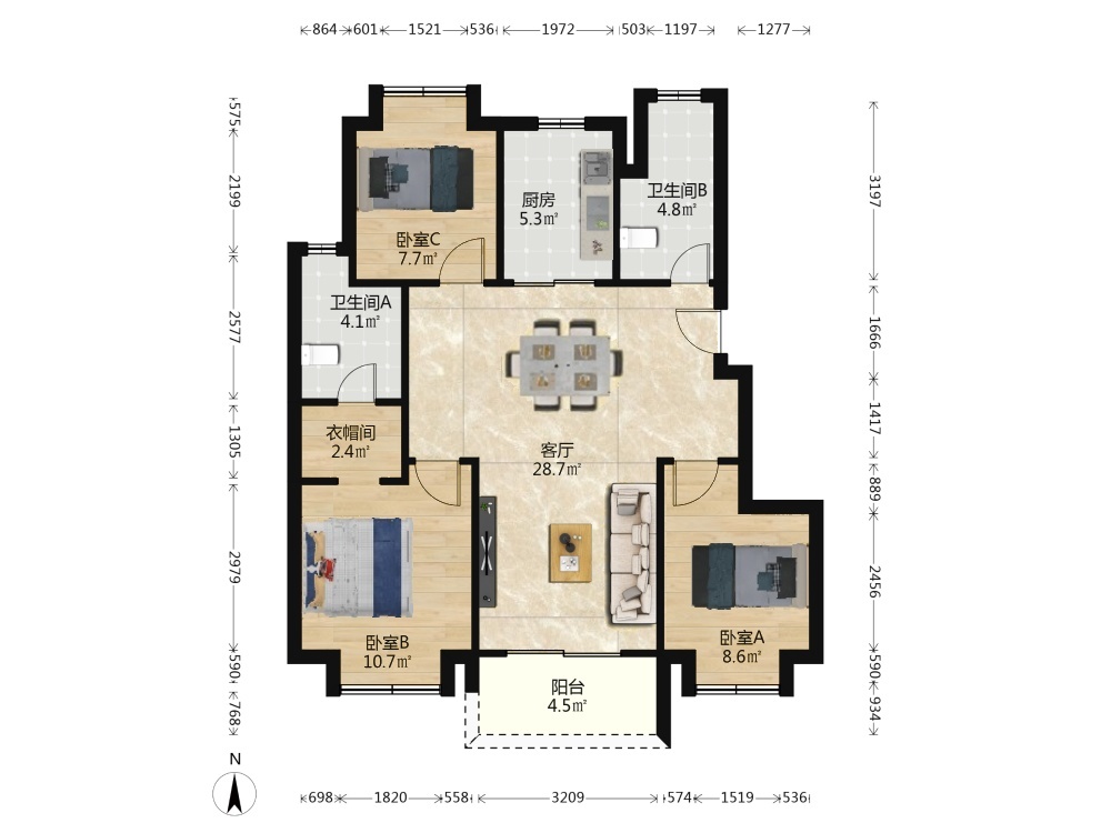 上海路劲悦茂府二手房房源图片