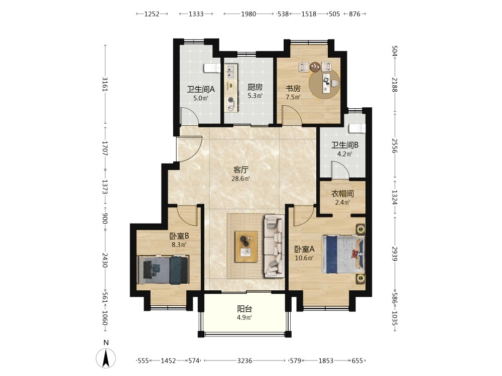 上海路劲悦茂府二手房房源图片