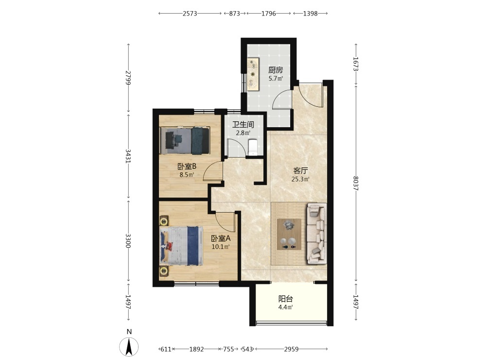上海路劲悦茂府二手房房源图片
