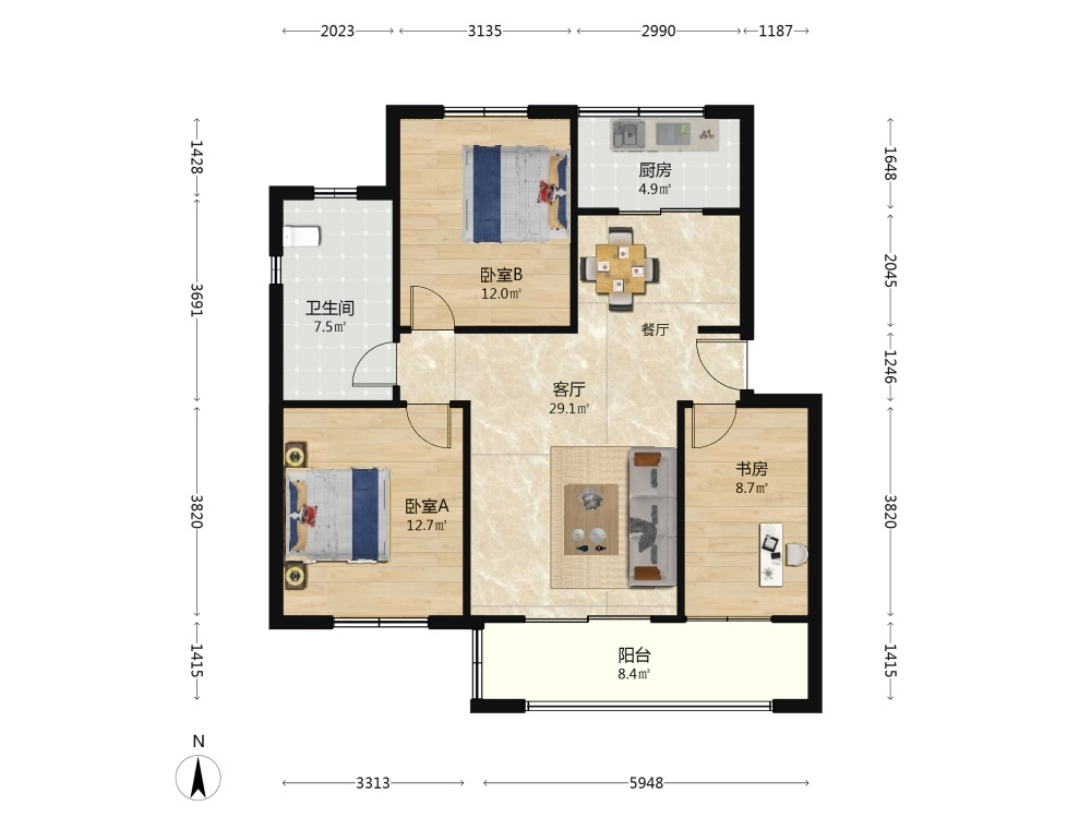 上海保利海上五月花二手房房源图片