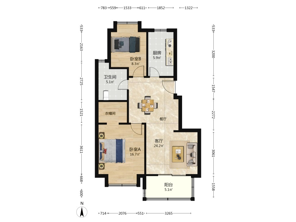 上海路劲悦茂府二手房房源图片