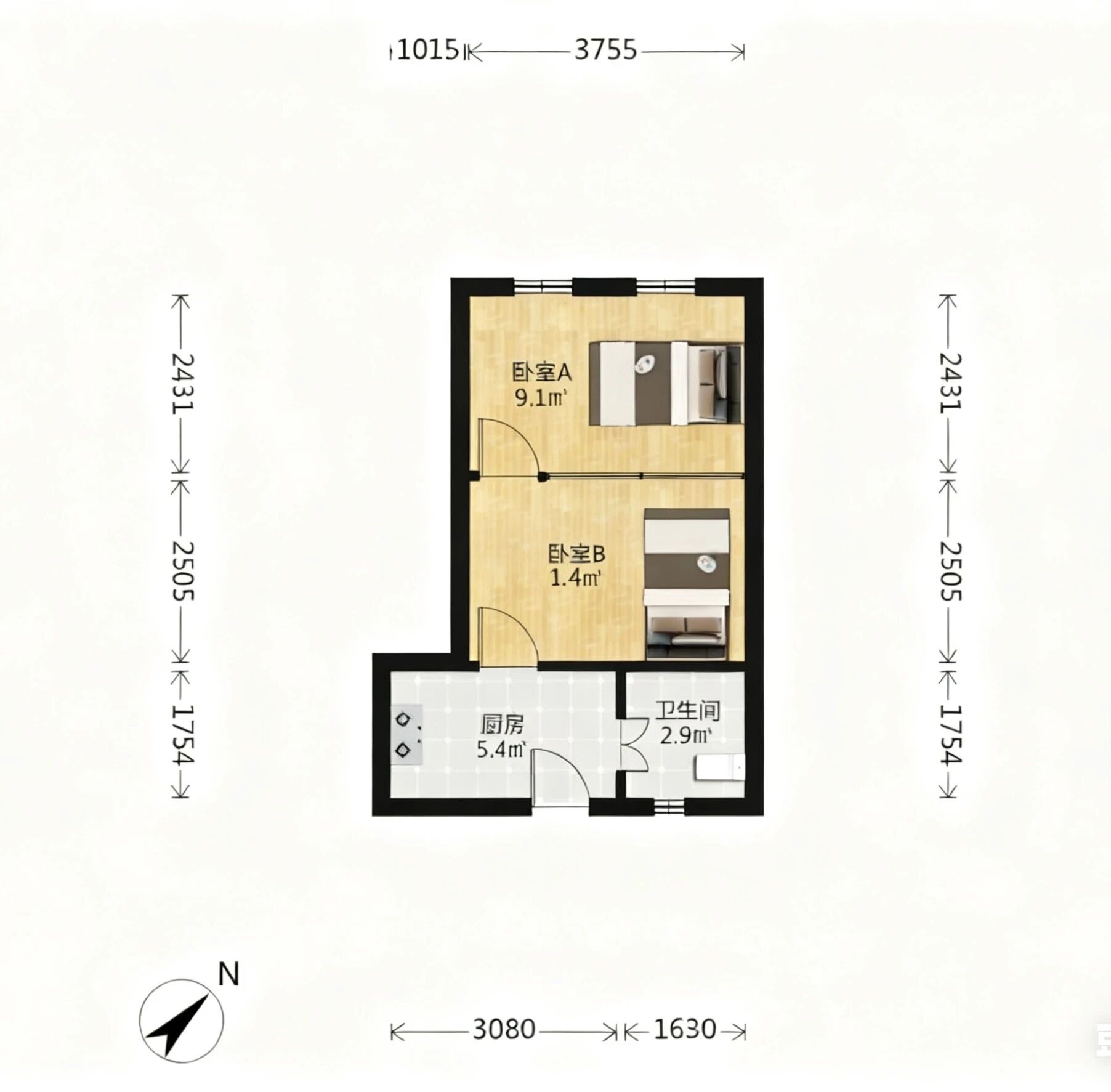 上海河滨大楼二手房房源图片