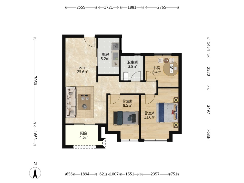 上海绿地天呈二手房房源图片